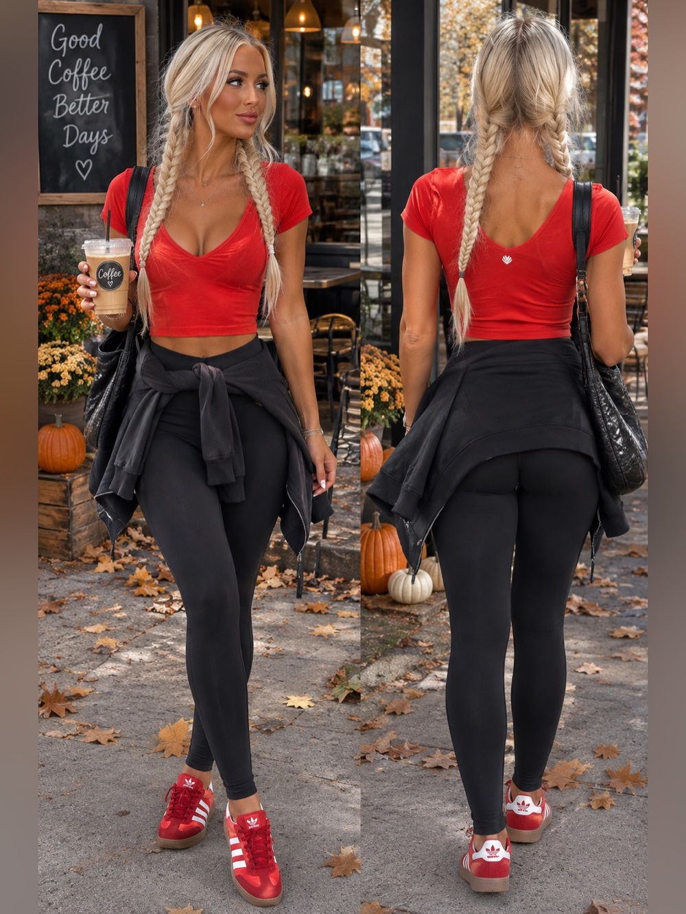 Moving Comfort Crop Athletic Tee Coral Red $55 MSRP